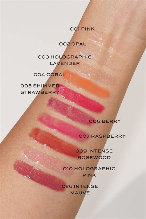 dior lip.glow balm|Dior lip gloss color chart.